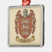 O'Brien Family Crest Ornament (Links)