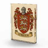 O'Brien Family Crest Photo Block Fotoblokken (Rechts)