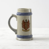O'Brien Family Crest Stein Mug Bierpul (Links)