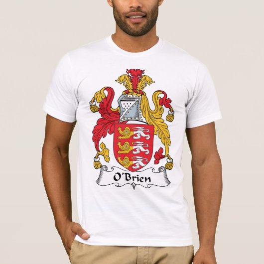 O'Brien Family Crest T-shirt (Voorkant)