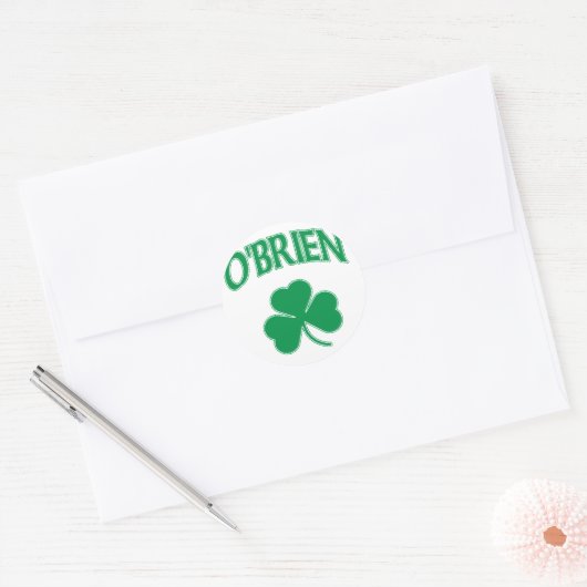 O'Brien Irish Ronde Sticker (Envelop)