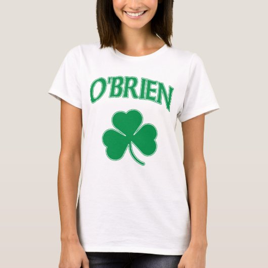 O'brien Irish Shamrock t shirt (Voorkant)