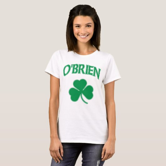 O'brien Irish Shamrock t shirt (Voorkant volledig)