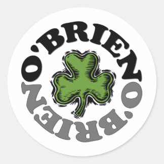 O'Brien Ronde Sticker