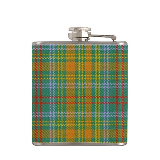 O'Brien Tartan Flask Heupfles (Achterkant)