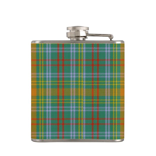 O'Brien Tartan Flask Heupfles (Achterkant)