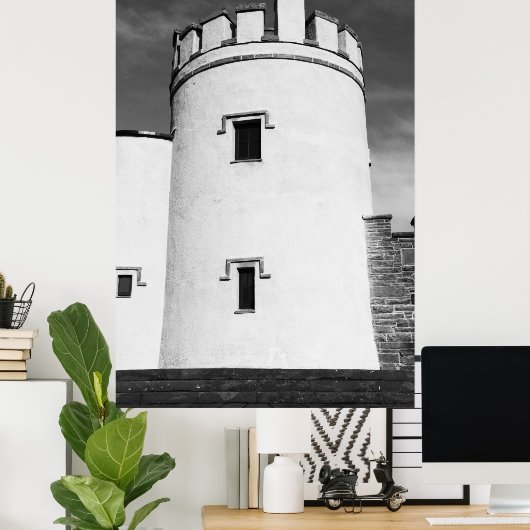 O'Brien Tower Poster (Thuiskantoor)