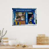 O'Brien's Bakery Poster (Keuken)