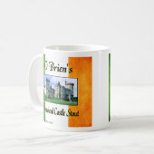 O'Brien's Dromoland Castle Stout Cup Koffiemok (Voorkant links)