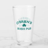 O'Brien's Irish Pub Glas (Achterkant)