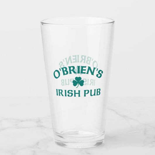 O'Brien's Irish Pub Glas (Achterkant)