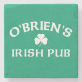 O'Brien's Irish Pub Stenen Onderzetter (Voorkant)