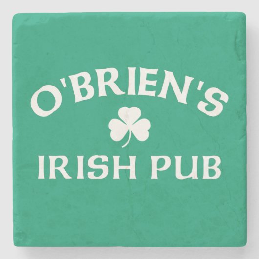O'Brien's Irish Pub Stenen Onderzetter (Voorkant)