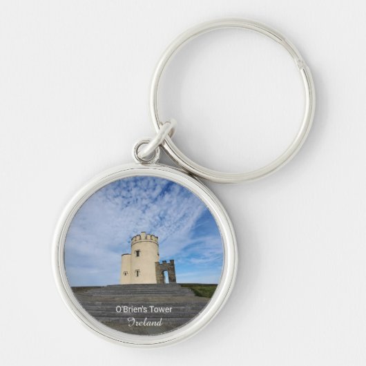 O'Brien's Tower Ierland Souvenir Sleutelhanger (Voorkant)
