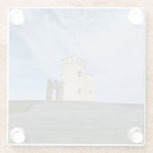 O'Brien's Tower Ireland Glass Coaster Glazen Onderzetter (Achterkant)