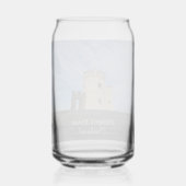 O'Brien's Tower Ireland Souvenir Can Glass Blikvorm Glas (Achterkant)