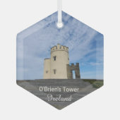 O'Brien's Tower Ireland Souvenir Ceramic Ornament (Voorkant)