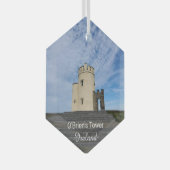 O'Brien's Tower Ireland Souvenir Ceramic Ornament (Voorkant Rechts)