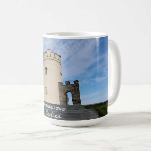O'Brien's Tower Ireland Souvenir Coffee Cup Koffiemok (Voorkant rechts)