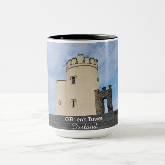 O'Brien's Tower Ireland Souvenir Coffee Cup Mok (Midden)
