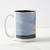 O'Brien's Tower Ireland Souvenir Coffee Cup Tweekleurige Koffiemok (Links)