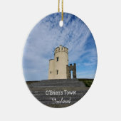 O'Brien's Tower Ireland Souvenir Keramisch Ornament (Rechts)