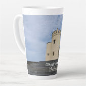 O'Brien's Tower Ireland Souvenir Latte Mok (Linkerhoek)