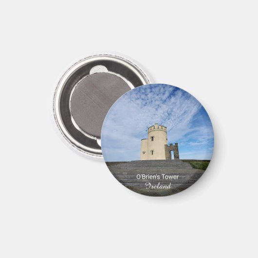 O'Brien's Tower Ireland Souvenir Magnet (Voorkant / Achterkant)