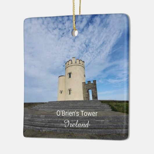 O'Brien's Tower Ireland Souvenir Ornament (Links)