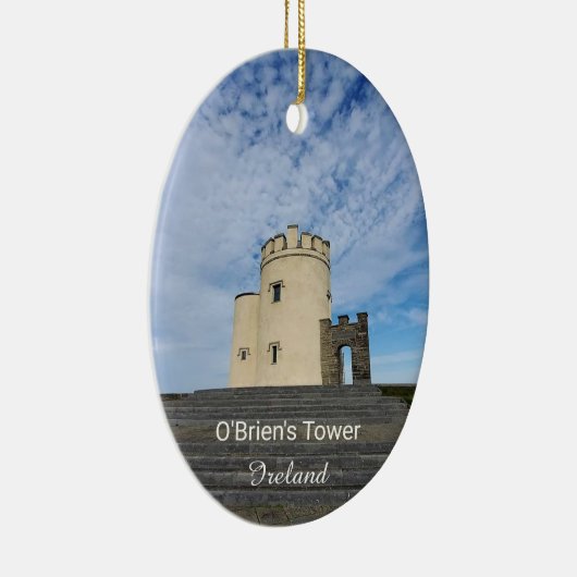 O'Brien's Tower Ireland Souvenir Ornament (Rechts)