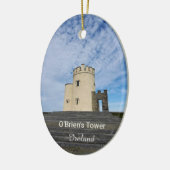 O'Brien's Tower Ireland Souvenir Ornament (Links)