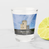 O'Brien's Tower Ireland Souvenir Shot Glass Shot Glas (Voorkant)