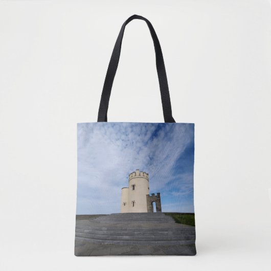 O'Brien's Tower Ireland Souvenir Tote Bag (Voorkant)