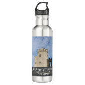 O'Brien's Tower Ireland Souvenir Water Bottle Waterfles (Voorkant)