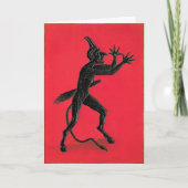  obscene Krampus kerst Kaart (Voorkant)