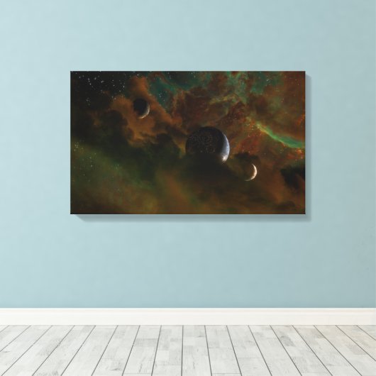 Obscura Canvas Afdruk (Insitu (Houten vloer))