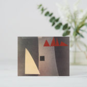 Obscure, 1930, van Wassily Kandinsky Briefkaart (Staand voorkant)