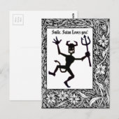 Obscure indicatie Magickal Fire Devil Products Briefkaart (Voorkant / Achterkant)