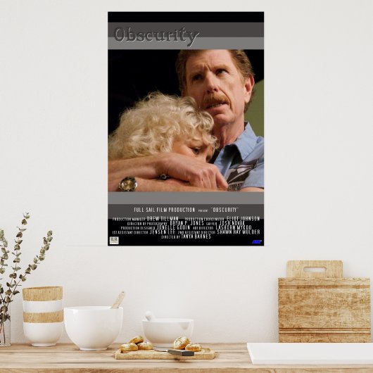 obscuur poster (Keuken)