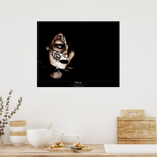 obscuur poster (Keuken)