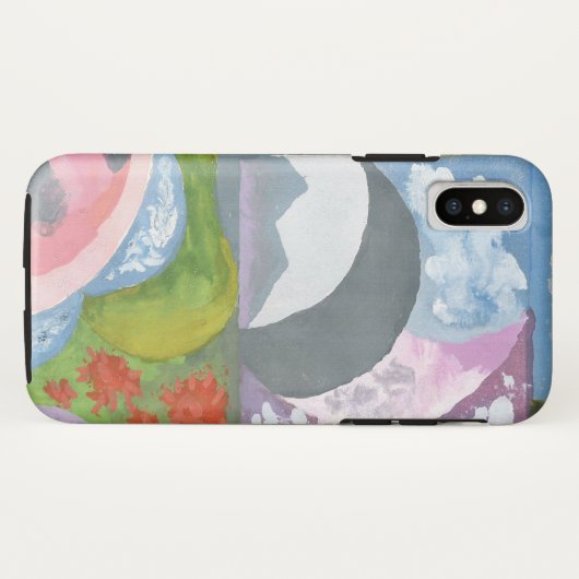 Observance Folk Art van AnyaC Case-Mate iPhone Case (Achterkant (horizontaal))