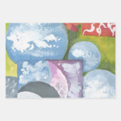 Observance Folk Art van AnyaC Inpakpapier Vel (Voorkant 3)