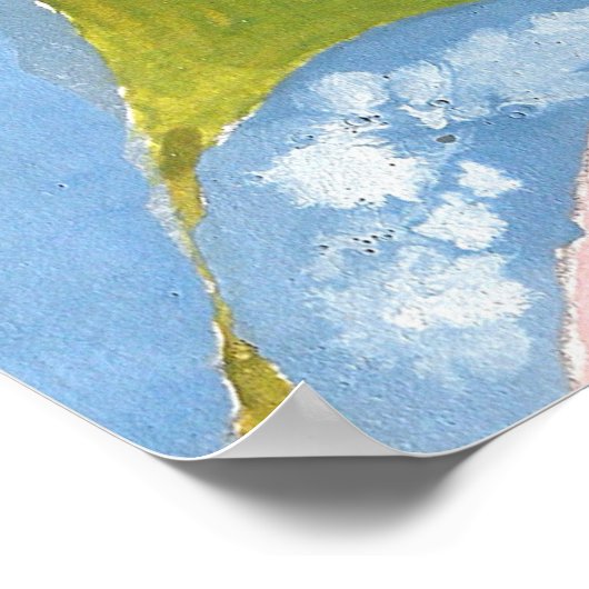 Observance Folk Art van AnyaC Poster (Hoek)