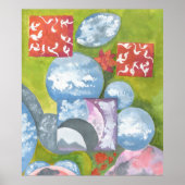 Observance Folk Art van AnyaC Poster (Voorkant)