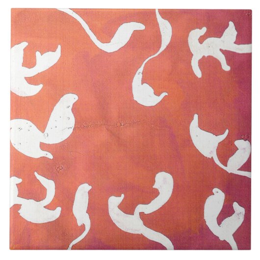 Observance Folk Art van AnyaC Tegeltje (Voorkant)