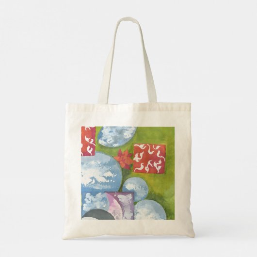 Observance Folk Art van AnyaC Tote Bag (Achterkant)