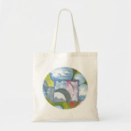 Observance Folk Art van AnyaC Tote Bag