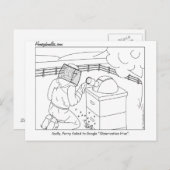 Observatieklok - Wenskaart Briefkaart (Voorkant / Achterkant)