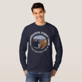 Observatiepunt Trail (Zion) T-shirt (Voorkant volledig)