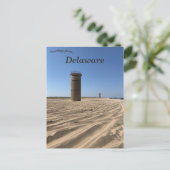 Observatietoren in Cape Henlopen Delaware Briefkaart (Staand voorkant)